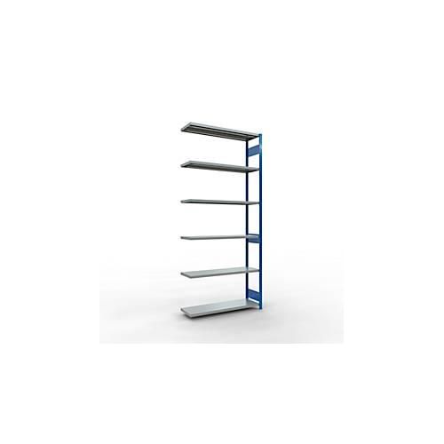 4004514282927 - SCHULTE Lagertechnik Fachbodenregal - Stecksystem MULTIplus 250 Anbauregal Längenriegel 3000x1300x400 mm 7 Böden enzianblau verzinkt 4004514282927 - SCHULTE Lagertechnik Fachbodenregal - Stecksystem MULTIplus 250 Anbauregal Längenriegel 3000x1300x400 mm 7 Böden enzianblau verzinkt