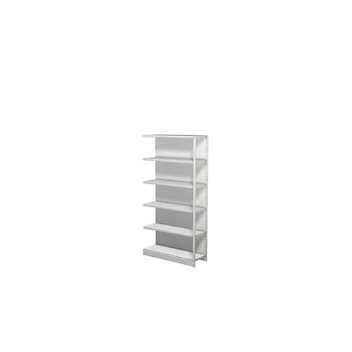 4044917340909 - Büro-Steckregal mit Rückwand Regalhöhe 1900 mm Anbauregal Breite x Tiefe 960 x 300 mm 4044917340909 - Büro-Steckregal mit Rückwand Regalhöhe 1900 mm Anbauregal Breite x Tiefe 960 x 300 mm