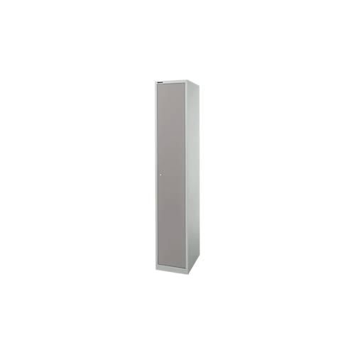 4251898822663 - Select Garderobenschrank 1 Abteil B 350 mm 2 Fächer Hutboden & Kleiderstange abschließbar lichtgrau platingrau 4251898822663 - Select Garderobenschrank 1 Abteil B 350 mm 2 Fächer Hutboden & Kleiderstange abschließbar lichtgrau platingrau