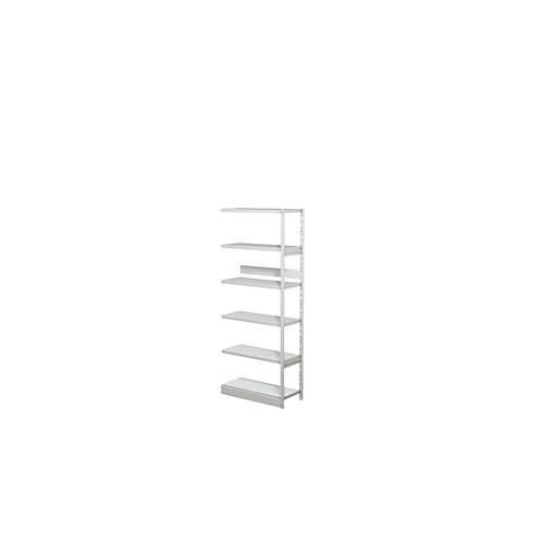 4044917349308 - Büro-Steckregal ohne Rückwand Regalhöhe 1900 mm Anbauregal Breite x Tiefe 760 x 300 mm 4044917349308 - Büro-Steckregal ohne Rückwand Regalhöhe 1900 mm Anbauregal Breite x Tiefe 760 x 300 mm