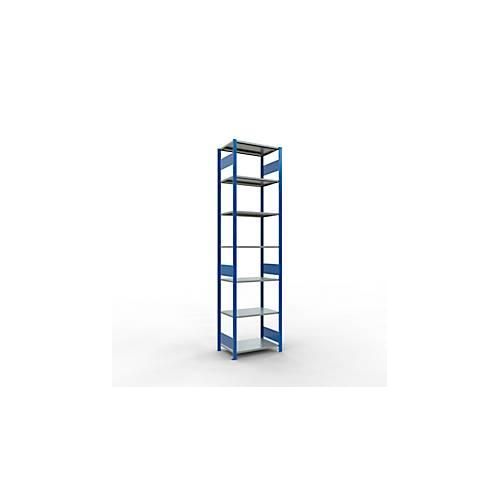 4004514280534 - Schulte Lagertechnik Fachbodenregal-Stecksystem MULTIplus 150 Grundregal Längenriegel 3000x 750x500 mm 7 Böden enzianblau verzinkt 4004514280534 - Schulte Lagertechnik Fachbodenregal-Stecksystem MULTIplus 150 Grundregal Längenriegel 3000x 750x500 mm 7 Böden enzianblau verzinkt