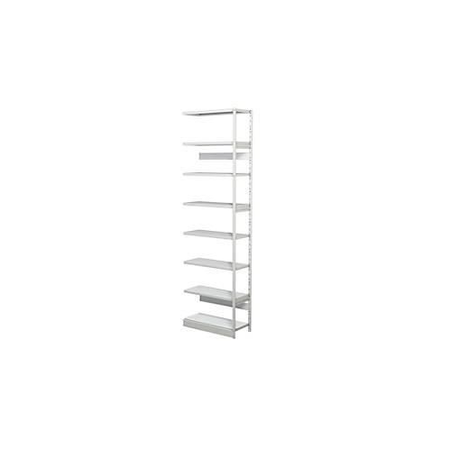 4044917349506 - Büro-Steckregal ohne Rückwand Regalhöhe 2600 mm Anbauregal Breite x Tiefe 760 x 300 mm 4044917349506 - Büro-Steckregal ohne Rückwand Regalhöhe 2600 mm Anbauregal Breite x Tiefe 760 x 300 mm