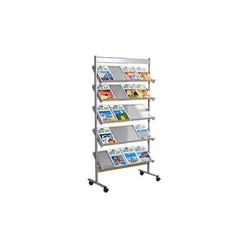 4044917087101 - Prospektregal Artline silber 20 Fächer DIN A4 4044917087101 Kerkmann 4044917087101 - Prospektregal Artline silber 20 Fächer DIN A4 4044917087101 Kerkmann