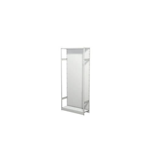 4044917338609 - - Steckregal mit Rückwand ohne Böden Grundfeld BxTxH 960x300x2250 mm lichtgrau 4044917338609 - - Steckregal mit Rückwand ohne Böden Grundfeld BxTxH 960x300x2250 mm lichtgrau