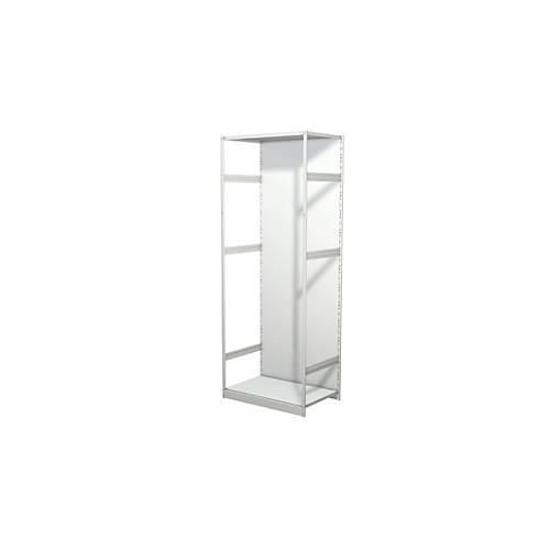 4044917339606 - Steckregal mit Rückwand ohne Böden Grundfeld BxTxH 960x600x2600 mm lichtgrau 4044917339606 - Steckregal mit Rückwand ohne Böden Grundfeld BxTxH 960x600x2600 mm lichtgrau