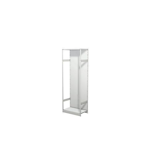 4044917348509 - - Steckregal mit Rückwand ohne Böden Grundfeld BxTxH 750x400x2250 mm lichtgrau 4044917348509 - - Steckregal mit Rückwand ohne Böden Grundfeld BxTxH 750x400x2250 mm lichtgrau