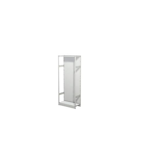 4044917348103 - - Steckregal mit Rückwand ohne Böden Grundfeld BxTxH 750x300x1900 mm lichtgrau 4044917348103 - - Steckregal mit Rückwand ohne Böden Grundfeld BxTxH 750x300x1900 mm lichtgrau