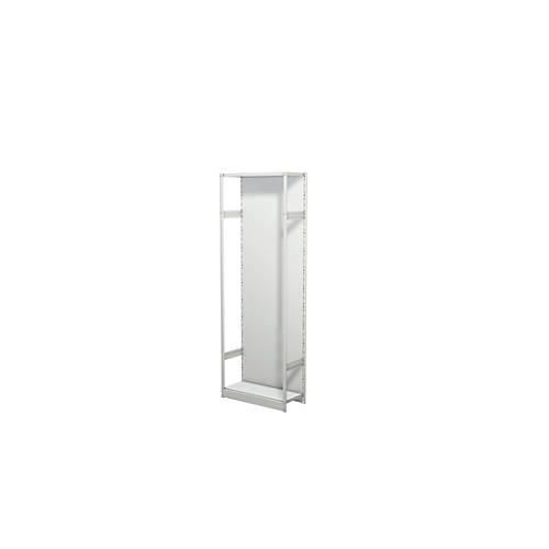 4044917348202 - - Steckregal mit Rückwand ohne Böden Grundfeld BxTxH 750x300x2250 mm lichtgrau 4044917348202 - - Steckregal mit Rückwand ohne Böden Grundfeld BxTxH 750x300x2250 mm lichtgrau