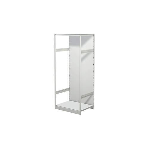 4044917349001 - - Steckregal mit Rückwand ohne Böden Grundfeld BxTxH 750x600x1900 mm lichtgrau 4044917349001 - - Steckregal mit Rückwand ohne Böden Grundfeld BxTxH 750x600x1900 mm lichtgrau