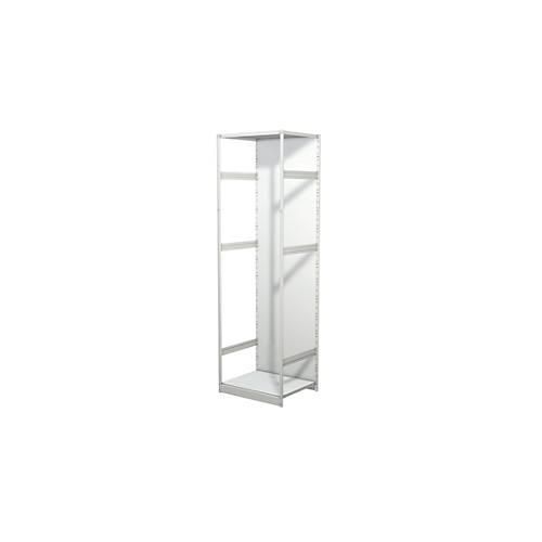 4044917349209 - - Steckregal mit Rückwand ohne Böden Grundfeld BxTxH 750x600x2600 mm lichtgrau 4044917349209 - - Steckregal mit Rückwand ohne Böden Grundfeld BxTxH 750x600x2600 mm lichtgrau