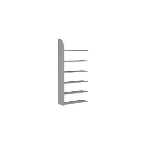 4044917366404 - Büroregal Dante® Regalfeld H 2250 x B 1000 mm ohne Rückwand lichtgrau 4044917366404 - Büroregal Dante® Regalfeld H 2250 x B 1000 mm ohne Rückwand lichtgrau