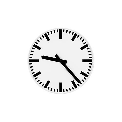 4030275000043 - Wanduhr Ø 500 mm Quarzuhrwerk mit Balken 4030275000043 - Wanduhr Ø 500 mm Quarzuhrwerk mit Balken