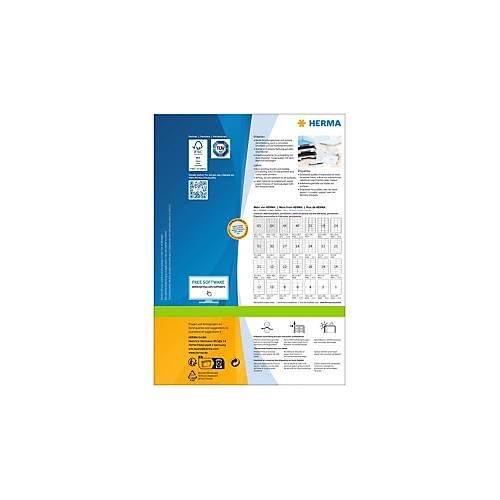 4008705044752 - HERMA Etiketten Premium A4 105x41 mm weiß Papier matt 1400 St - Weiß - Rechteck - Dauerhaft - Papier - Matte - Laser Inkjet 4008705044752 - HERMA Etiketten Premium A4 105x41 mm weiß Papier matt 1400 St - Weiß - Rechteck - Dauerhaft - Papier - Matte - Laser Inkjet
