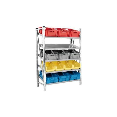 4052939593753 - Komplettregal R 7000 5 schräge Fachebenen T 600 x B 1283 mm 4052939593753 - Komplettregal R 7000 5 schräge Fachebenen T 600 x B 1283 mm