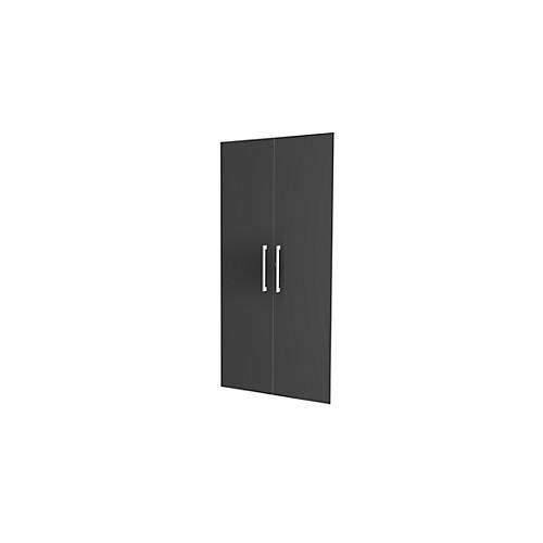 4044917421585 - Vorbautüren für Büro-Regal Dante Feldbreite 800mm 2 OH anthra 4044917421585 - Vorbautüren für Büro-Regal Dante Feldbreite 800mm 2 OH anthra