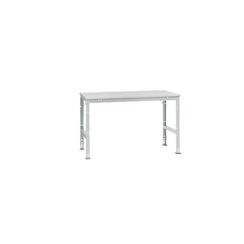 4045916070262 - Arbeitstisch UNIVERSAL Standard 1500 x 1000 mm Melamin lichtgrau lichtgrau 4045916070262 - Arbeitstisch UNIVERSAL Standard 1500 x 1000 mm Melamin lichtgrau lichtgrau