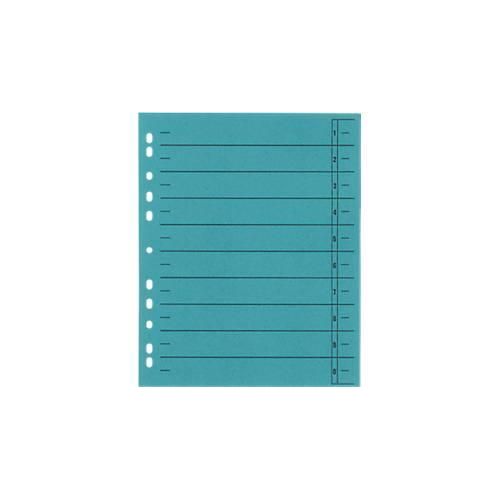 4018924951045 - Select Trennblätter mit Taben DIN A4- Format Linienaufdruck Universallochung 100 Stück blau 4018924951045 - Select Trennblätter mit Taben DIN A4- Format Linienaufdruck Universallochung 100 Stück blau