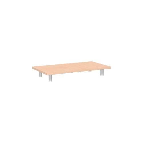 4038933408583 - Schwebende Platte ALICANTE als Aufsatz für Korpi B 800 mm Distanzstücke 100 mm Buche-Dekor