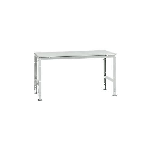 4045916078886 - AU40977035 Arbeits-Grundtisch UNIVERSAL Standard mit Kunststoffplatte BxTxH = 1750x1000x760-870 mm Lichtgrau (RAL 7035) 4045916078886 - AU40977035 Arbeits-Grundtisch UNIVERSAL Standard mit Kunststoffplatte BxTxH = 1750x1000x760-870 mm Lichtgrau (RAL 7035)
