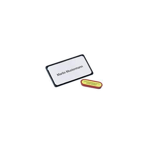4002390032520 - Namensschild mit Magnet schwarz 45x80mm 10 St 4002390032520 MAUL 