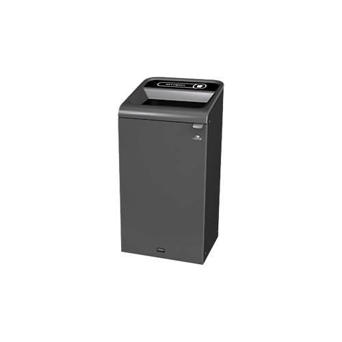 5407009500299 -  Rubbermaid Recyclingstation 2154774 87l Behältereinheit Restmüll sw 5407009500299 Newell Rubbermaid