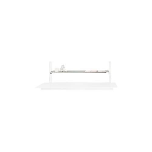 4045916000665 - AS12537035 Ablage Melamin lichtgrau 1750x 350x19mm mit Unterzug für PACKTISCH 2000mm ohne Bügel Lichtgrau 4045916000665 - AS12537035 Ablage Melamin lichtgrau 1750x 350x19mm mit Unterzug für PACKTISCH 2000mm ohne Bügel Lichtgrau