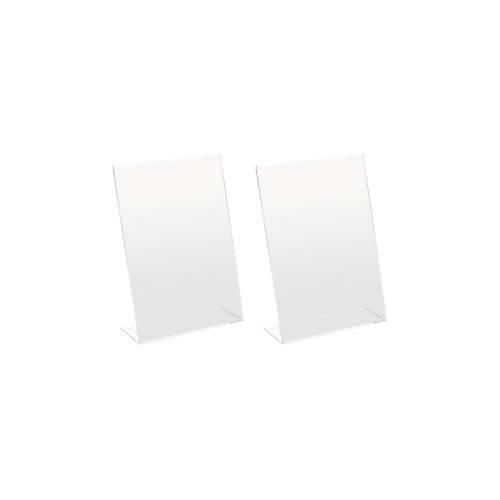 4004360937200 - Tischaufsteller Acryl schräg A4 2 Stück 4004360937200 - Tischaufsteller Acryl schräg A4 2 Stück