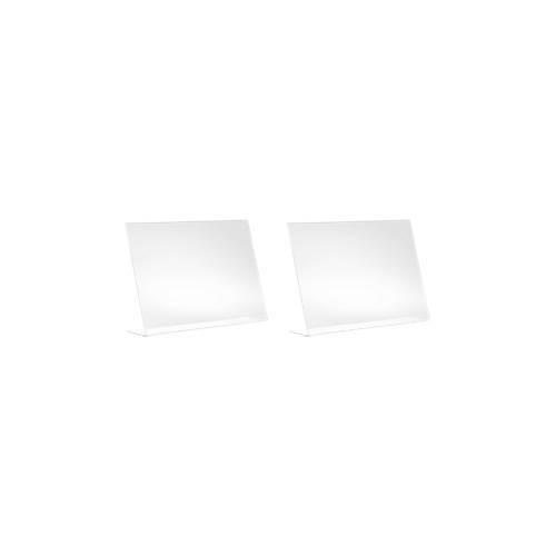 4004360969058 - Tischaufsteller Acryl schräg A4 quer 2 Stück 4004360969058 - Tischaufsteller Acryl schräg A4 quer 2 Stück