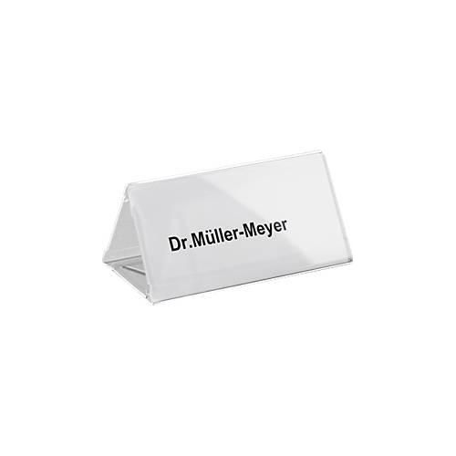 4250409814821 - Tischaufsteller Acryl dreieckig 2 Stück 4250409814821 - Tischaufsteller Acryl dreieckig 2 Stück