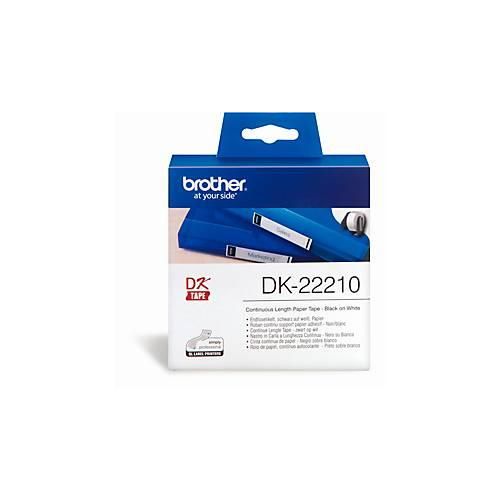 4977766628181 - 0 mm x 30 1 brother Endlospapierrolle für Etikettendrucker DK-22210 weiß 290 mm x 3048 m DK22210 4977766628181 4977766628181 - 0 mm x 30 1 brother Endlospapierrolle für Etikettendrucker DK-22210 weiß 290 mm x 3048 m DK22210 4977766628181