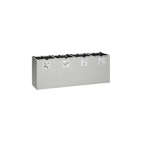 4030695038138 - Wertstoff-Sammelsystem Karat 2000 60 Liter Vierer-Element Lieferung ohne Deckel!