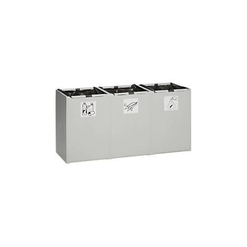 4030695038121 - Wertstoff-Sammelsystem Karat 2000 60 Liter Dreier-Element Lieferung ohne Deckel! 4030695038121 - Wertstoff-Sammelsystem Karat 2000 60 Liter Dreier-Element Lieferung ohne Deckel!