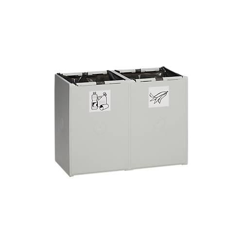 4030695038114 - Wertstoff-Sammelsystem Karat 2000 60 Liter Zweier-Element Lieferung ohne Deckel! 4030695038114 - Wertstoff-Sammelsystem Karat 2000 60 Liter Zweier-Element Lieferung ohne Deckel!