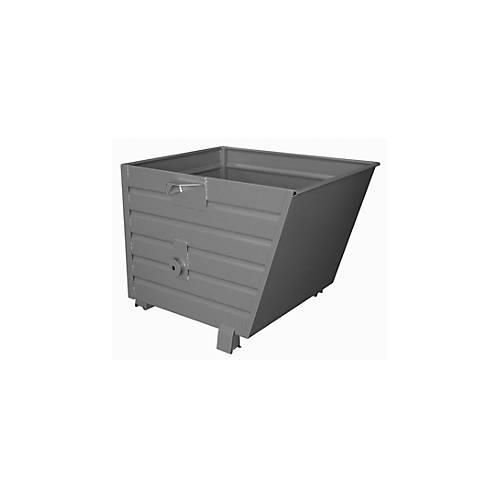 4052462008038 - eurokraft pro Kippbehälterstapelbar Volumen 09 m³ grau RAL 7005