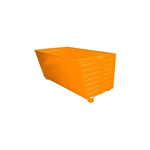 4052462008175 - eurokraft pro Kippbehälter stapelbar Volumen 2 m³ gelborange RAL 2000