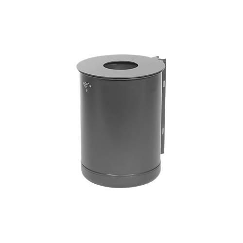 4040136782018 - RENNER Abfallbehälter 35 l ungelocht Ø 330 mm Höhe 475 mm inkl Innenbehälter feuerverzinkt nicht pulverbeschichtet 4040136782018 - RENNER Abfallbehälter 35 l ungelocht Ø 330 mm Höhe 475 mm inkl Innenbehälter feuerverzinkt nicht pulverbeschichtet