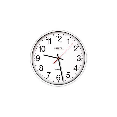 4250594503777 - Quarz-Wanduhr Ø 220 mm weiß 4250594503777 - Quarz-Wanduhr Ø 220 mm weiß