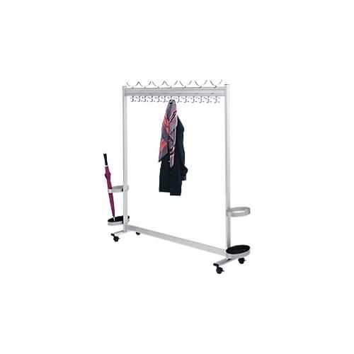 4044917227408 - Reihengarderobenständer HxT 1700 x 400 mm ohne Schirmhalter Breite 1400 mm kaiserkraft 4044917227408 - Reihengarderobenständer HxT 1700 x 400 mm ohne Schirmhalter Breite 1400 mm kaiserkraft