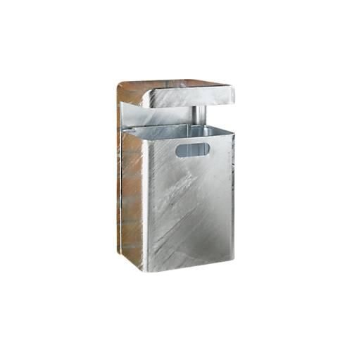 4250510901045 - Wand-Abfallbehälter 35 l verzinkt