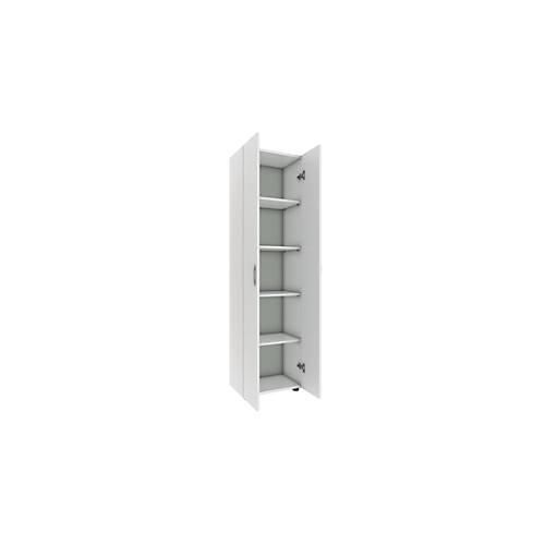 4051814420474 - Aktenschrank Ulas 5 Ordnerhöhen 4 Fachböden für ca 35 Ordner Flügeltüren B 490 x T 340 x H 1780 mm Holz weiß 4051814420474 - Aktenschrank Ulas 5 Ordnerhöhen 4 Fachböden für ca 35 Ordner Flügeltüren B 490 x T 340 x H 1780 mm Holz weiß