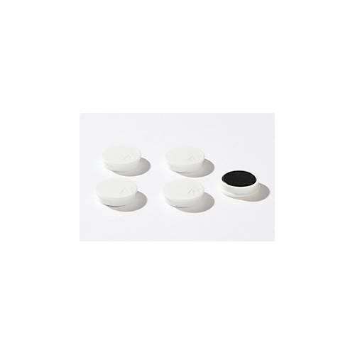 4251898823059 - Haftmagnete Ø 30 mm Haftkraft ca 700 g 5 Stück weiß 4251898823059 - Haftmagnete Ø 30 mm Haftkraft ca 700 g 5 Stück weiß
