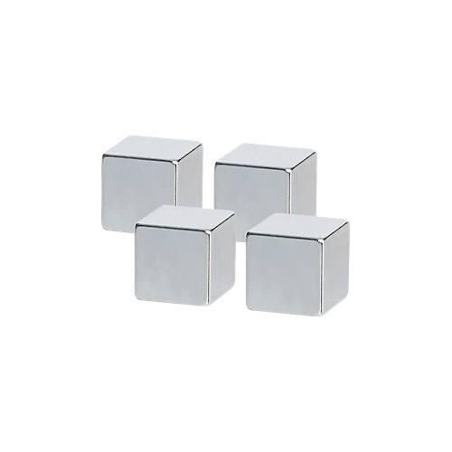 4251898822953 - Neodym Magnet 32393 ca 3 kg Haftkraft ideal für Glasboards B 10 x T 10 x H 10 mm