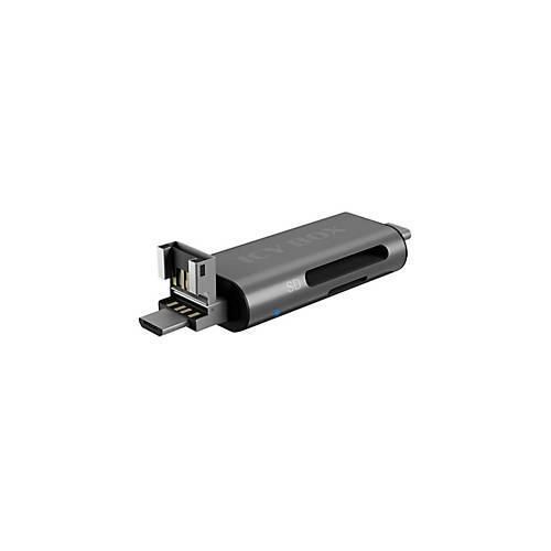 4250078171232 - RAIDSONIC ICY BOX SD MicroSD USB 30 Card Reader mit Type-C® -A microB und OTG 4250078171232 - RAIDSONIC ICY BOX SD MicroSD USB 30 Card Reader mit Type-C® -A microB und OTG