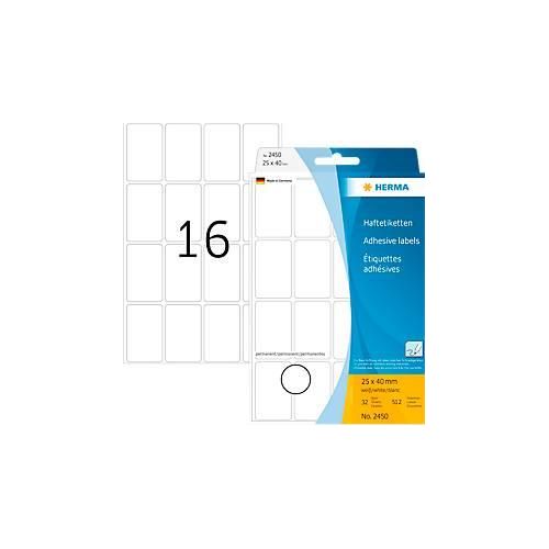 4008705024501 - - Universaletikett 25 x 40 mm (b x h) nicht wieder ablösbar Papier weiß 512 Etik Pack 4008705024501 - - Universaletikett 25 x 40 mm (b x h) nicht wieder ablösbar Papier weiß 512 Etik Pack