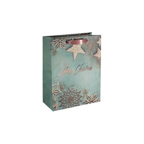 4004360781308 - Geschenktasche Glamorous Christmas mit Folienveredelung FSC Mix B 260 x H 330 x T 120 mm 5 Stück 4004360781308 - Geschenktasche Glamorous Christmas mit Folienveredelung FSC Mix B 260 x H 330 x T 120 mm 5 Stück