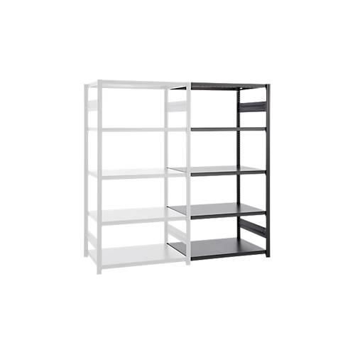 4250623797986 - Steckregal ORDO Business Anbauregal modular & multifunktional erweiterbar 5 Fachböden Feldlast 1200 kg B 1010 x T 535 x H 2000 mm Stahl schwarz 4250623797986 - Steckregal ORDO Business Anbauregal modular & multifunktional erweiterbar 5 Fachböden Feldlast 1200 kg B 1010 x T 535 x H 2000 mm Stahl schwarz