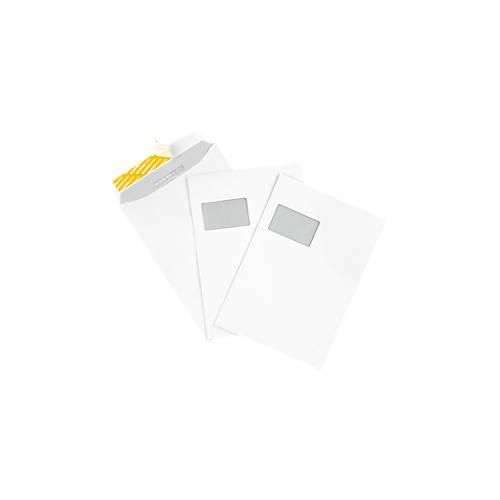 4251898826357 - Genius Versandtaschen Format C4 mit Fenster Haftklebung Papier 90 g m² weiß 25 Stück