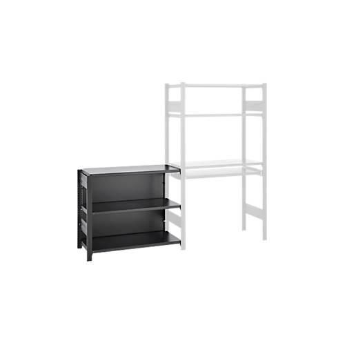 4250623798228 - Anbauregal für ORDO Home Steckregal 3 Fachböden multifunktional mobil B 1060 x T 435 x H 825 mm tiefschwarz matt RAL 9005 4250623798228 - Anbauregal für ORDO Home Steckregal 3 Fachböden multifunktional mobil B 1060 x T 435 x H 825 mm tiefschwarz matt RAL 9005