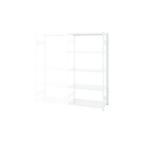 4250623798310 - Steckregal ORDO Professional Anbauregal modular 5 Fachböden Fachlast 140 kg Feldlast 1200 kg B 1010 x T 535 x H 2000 mm Stahl verkehrsweiß RAL 9016 4250623798310 - Steckregal ORDO Professional Anbauregal modular 5 Fachböden Fachlast 140 kg Feldlast 1200 kg B 1010 x T 535 x H 2000 mm Stahl verkehrsweiß RAL 9016