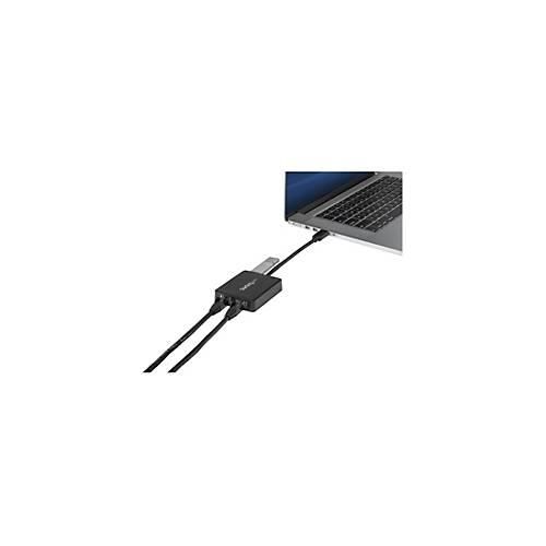 0065030851428 - StarTechcom USB 30 SuperSpeed auf Dual Port Gigabit Ethernet LAN Adapter - 10 100 1000 NIC Netzwerkadapter mit USB-Port - Schwarz - Netzwerkadapter - USB 30 - 2 Anschlüsse 0065030851428 - StarTechcom USB 30 SuperSpeed auf Dual Port Gigabit Ethernet LAN Adapter - 10 100 1000 NIC Netzwerkadapter mit USB-Port - Schwarz - Netzwerkadapter - USB 30 - 2 Anschlüsse